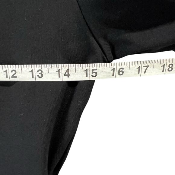 Susana Monaco Revolve V Neck Fitted Dress XS Black Stretch Bodycon Cocktail LBD - Picture 9 of 14